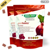 Goodbeets Heart Chews | Nitric Oxide Supplement | Supports Blood Pressure | Grape Seed Extract | Beet Powder | Pomegranate Berry Flavor 120 Count