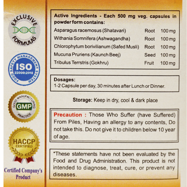 Men's Health capsule improving immunity intestinal health, Improve Focus, Reduce Exhaustion, increasing muscle strength, Stress Relief, Constipation, and Respiratory health.web