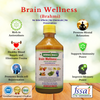 Brain Wellness Syrup Brain Supplement for Memory and Focus | Concentration for Mental Clarity, Cognitive Enhancement Vitamins 1 Bottle