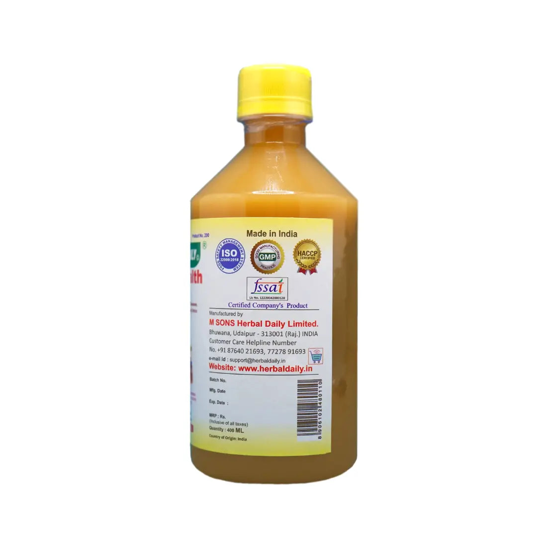 Heart Health Syrup Natural Supplement for Heart Blockage, Heart Pain & Cardiac Wellness | Lowering Cholesterol Naturally