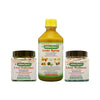 Liver Detox & Wellness Combo: Liver Cleanse, Body Detox, Repair | Liver Syrup 400ml & Liver Wellwisher 180 Veg Capsules