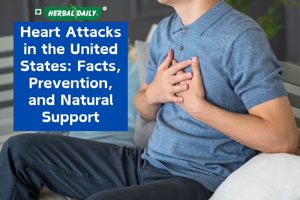 Heart Attacks in the United States: Facts, Prevention, and Natural Support