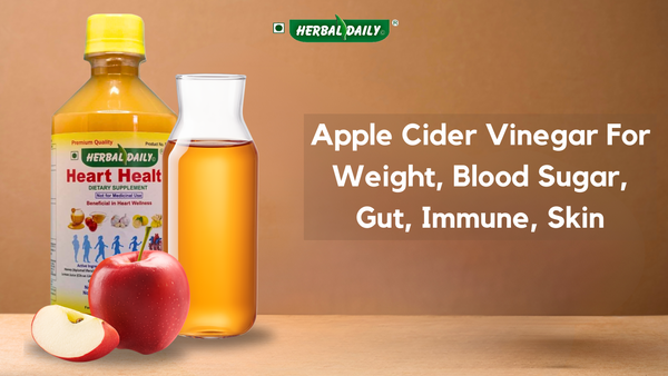Apple Cider Vinegar For Weight, Blood Sugar, Gut, Immune, Skin
