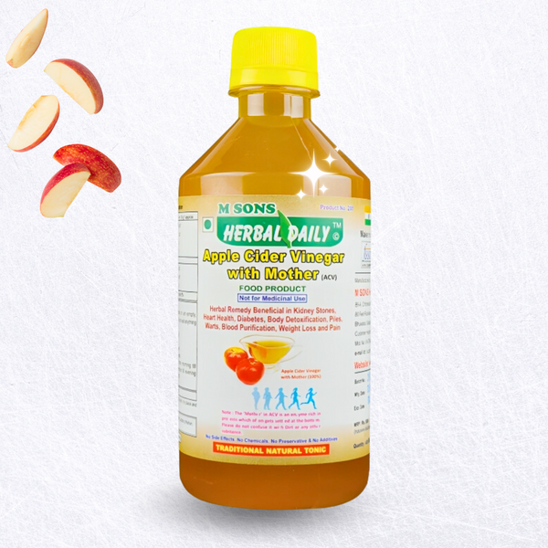 Apple Cider Vinegar With the Mother– Raw, Unfiltered All Natural Ingredients