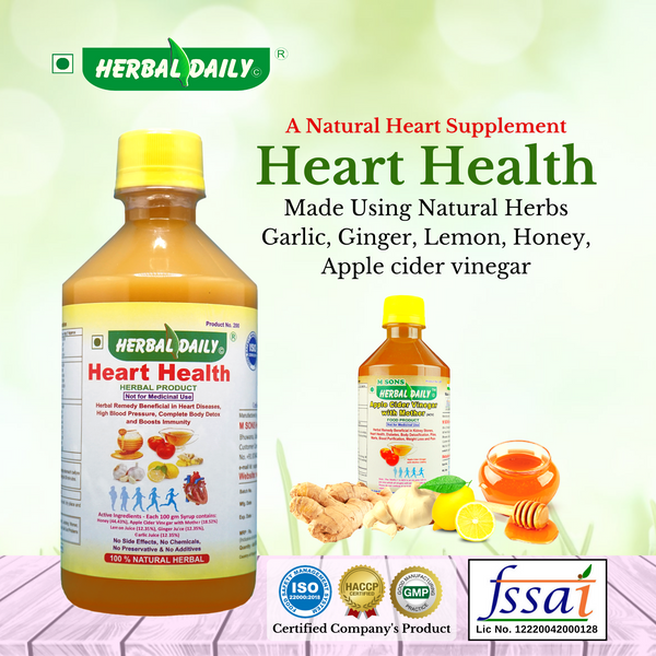 Heart Health Combo of 10 bottles | Natural Supplement for Heart Blockage, and Cholesterol Wellness